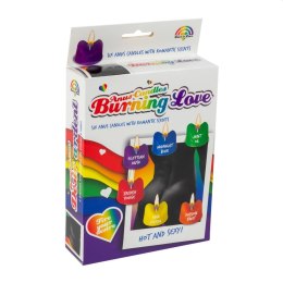 Gift Republic Zestaw 6 Kolorowych Świec Zapachowych w Pudełku Prezentowym