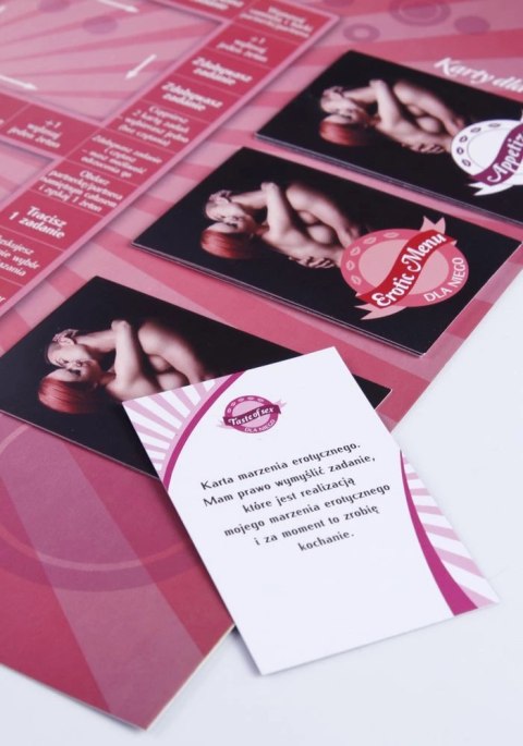 Grajmy Razem Erotic Menu gra kulinarna dla par planszowa 31x22cm Grajmy Razem Erotic Menu gra kulinarna dla par planszowa 31x22cm