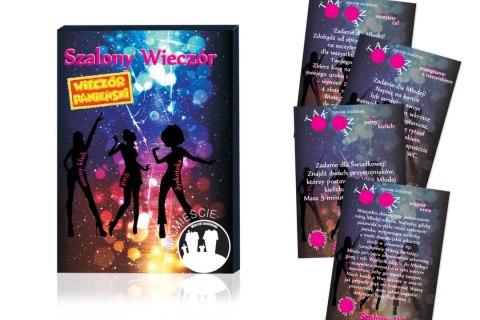 Grajmy Razem Gra Imprezowa Szalony Wieczor Miasto Karty 18+ Grajmy Razem Gra Imprezowa Szalony Wieczor Miasto Karty 18+
