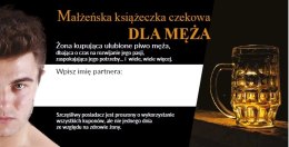 Grajmy Razem Książeczka Kuponow Małżeńskich dla Męża 20x10 cm