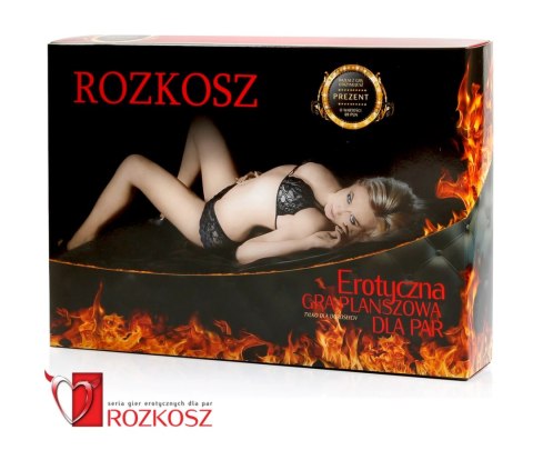 Grajmy Razem Rozkosz Gra Planszowa dla Par z Akcesoriami 31x21cm Grajmy Razem Rozkosz Gra Planszowa dla Par z Akcesoriami 31x21cm