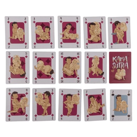 Kamasutra Comic - Karty do gry, 54 sztuki, komiksowe ilustracje Kamasutra Comic - Karty do gry, 54 sztuki, komiksowe ilustracje