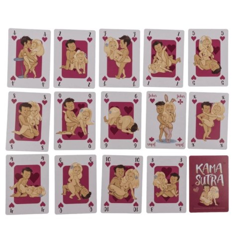 Kamasutra Comic - Karty do gry, 54 sztuki, komiksowe ilustracje Kamasutra Comic - Karty do gry, 54 sztuki, komiksowe ilustracje