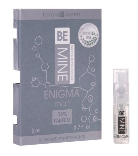 Lovely Lovers BEMINE ENIGMA Perfumy Męskie z Feromonami 2ml I-L-Molecules Lovely Lovers BEMINE ENIGMA Perfumy Męskie z Feromonami 2ml I-L-Molecules