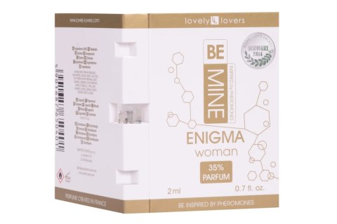Lovely Lovers BEMINE ENIGMA Perfumy damskie z feromonami 2ml Lovely Lovers BEMINE ENIGMA Perfumy damskie z feromonami 2ml