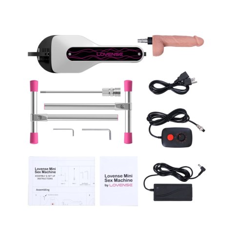 Lovense Mini Intymna Maszyna Biała Sterowana Aplikacją, Vac-U-Lock Lovense Mini Intymna Maszyna Biała Sterowana Aplikacją, Vac-U-Lock