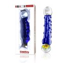Lovetoy Glass Deluxe Model Blue 19 cm - szklana forma intymna