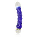 Lovetoy Glass Deluxe Model Blue 19 cm - szklana forma intymna