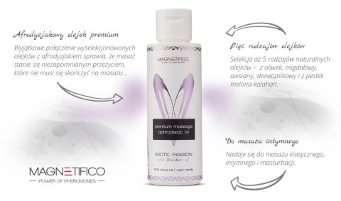 MAGNETIFICO Olejek do Masażu Egzotyczne Owoce 100ml Vegan Premium MAGNETIFICO Olejek do Masażu Egzotyczne Owoce 100ml Vegan Premium