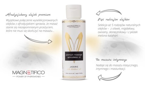 MAGNETIFICO Olejek do Masażu Jaśminowy 100ml Szklany Flakon Premium MAGNETIFICO Olejek do Masażu Jaśminowy 100ml Szklany Flakon Premium
