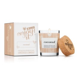 Magnetifico ENJOY IT! Świeca do masażu z feromonami kokos 70ml