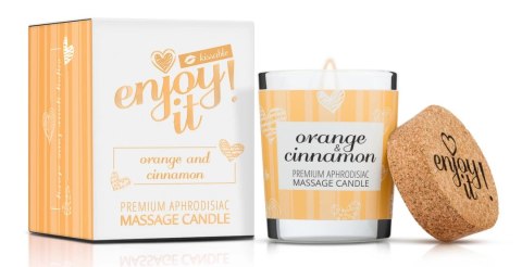 Magnetifico Enjoy It! Świeca Masująca z Feromonami Pomarańcza-Cynamon 70ml Magnetifico Enjoy It! Świeca Masująca z Feromonami Pomarańcza-Cynamon 70ml