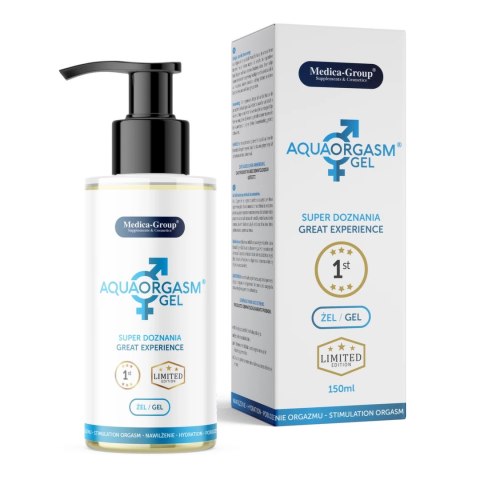 Medica-Group Aqua Orgasm Gel 150 ml - Żel nawilżający z kwasem mlekowym Medica-Group Aqua Orgasm Gel 150 ml - Żel nawilżający z kwasem mlekowym