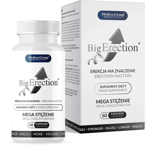 Medica-Group BigErection 60 kapsułek - wsparcie witalności mężczyzn