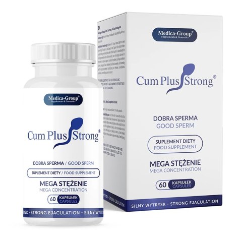 Medica-Group Cum Plus Strong 60 kapsułek - formuła ziołowa dla mężczyzn