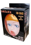 Roxana Lalka pneumatyczna 3D 165 cm z naturalną stylizacją, 3 wejścia