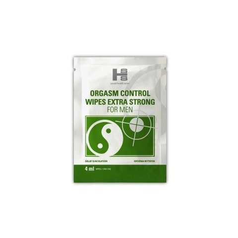SHS Orgasm Control Wipes 6 szt. - Chusteczki pielęgnacyjne z ekstraktami roślinnymi SHS Orgasm Control Wipes 6 szt. - Chusteczki pielęgnacyjne z ekstraktami roślinnymi