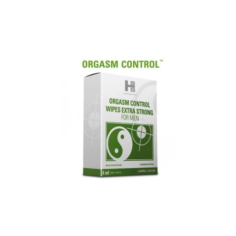 SHS Orgasm Control Wipes 6 szt. - Chusteczki pielęgnacyjne z ekstraktami roślinnymi SHS Orgasm Control Wipes 6 szt. - Chusteczki pielęgnacyjne z ekstraktami roślinnymi