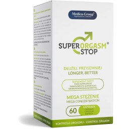 SUPERO Super Orgasm Stop 60 kapsułek - wsparcie kontroli czasu