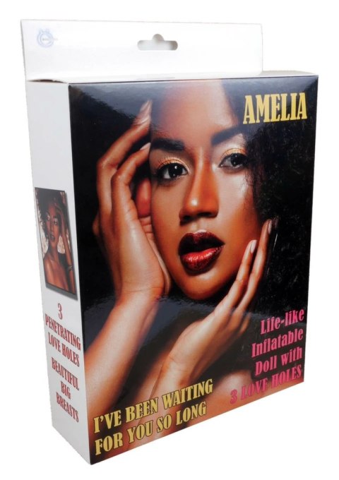 You2Toys Amelia 3D Twarz Ciemna Skora Model Dmuchany 3 Strefy 1:1 You2Toys Amelia 3D Twarz Ciemna Skora Model Dmuchany 3 Strefy 1:1