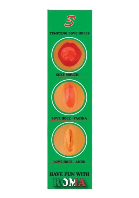 You2Toys Roma 165 cm - nadmuchiwana lalka prezentowa z trzema strefami użytkowymi You2Toys Roma 165 cm - nadmuchiwana lalka prezentowa z trzema strefami użytkowymi