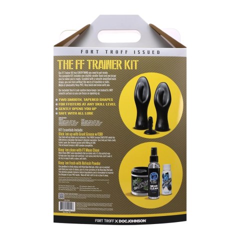 Doc Johnson FF Trainer Kit - Zestaw treningowy dłoni PVC z przyssawką Doc Johnson FF Trainer Kit - Zestaw treningowy dłoni PVC z przyssawką