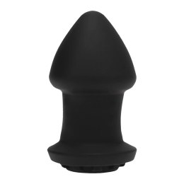 Doc Johnson Robo Rimmer X - Wibrujący Plug z Funkcją Rotacji, Czarny