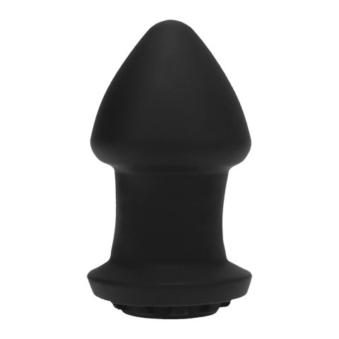 Doc Johnson Robo Rimmer X - Wibrujący Plug z Funkcją Rotacji, Czarny Doc Johnson Robo Rimmer X - Wibrujący Plug z Funkcją Rotacji, Czarny