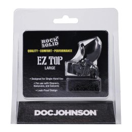 Doc Johnson Rock Solid EZ Top - Nakładka intymna duża, szczelna