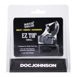 Doc Johnson Rock Solid EZ Top średnia - nakładka intymna jednoręczna
