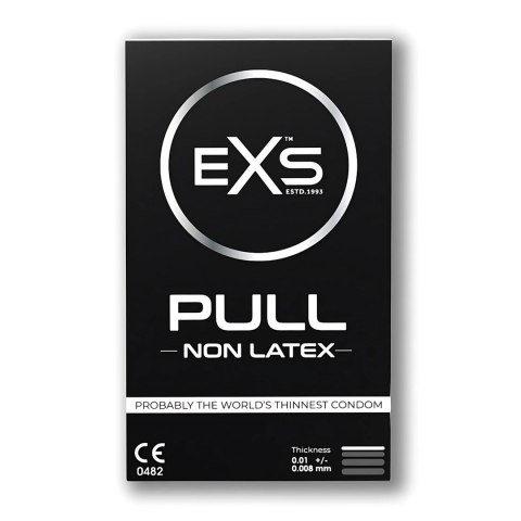 EXS PULL Prezerwatywy Bez Lateksu Hipoalergiczne 3 sztuki EXS PULL Prezerwatywy Bez Lateksu Hipoalergiczne 3 sztuki