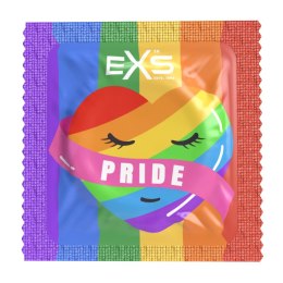 EXS Pride Regular 54 mm - 144 sztuki, zestaw kolorowych prezerwatyw