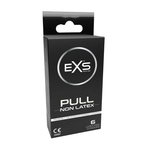 EXS Pull bezlateksowe prezerwatywy 6 szt. hipoalergiczne cienkie