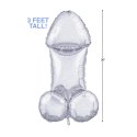 Little Genie Balon foliowy Glitteratti Disco imprezowy 90 cm