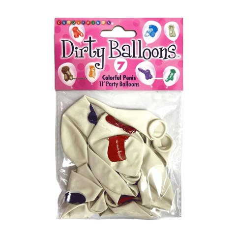Little Genie Balony dekoracyjne imprezowe 9 szt. motywy rysunkowe Little Genie Balony dekoracyjne imprezowe 9 szt. motywy rysunkowe
