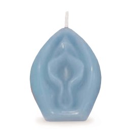 Little Genie Eden Candle świeca waniliowa 3 cale model ozdobny taupe