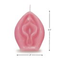 Little Genie Eden Świeca zapachowa waniliowa ozdobna 7,6 cm taupe