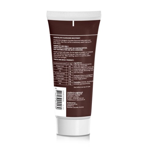 Loveline Bodypaint Choco - farba do ciała o zapachu czekolady 100g Loveline Bodypaint Choco - farba do ciała o zapachu czekolady 100g
