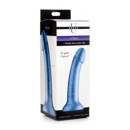 XR Brands G-tastic 7 Metaliczny Model Silikonowy 17,8 cm z Przyssawką