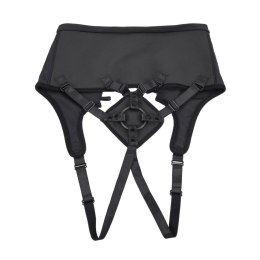 Sportsheets Gorsetowa Uprząż Strap-On Czarna, Regulowana, O-Ring