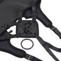 Sportsheets Gorsetowa Uprząż Strap-On Czarna, Regulowana, O-Ring