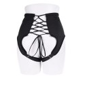 Sportsheets Gorsetowa Uprząż Strap-On Czarna, Regulowana, O-Ring