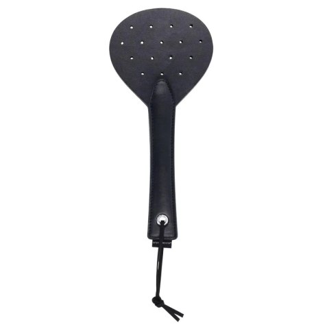 Sportsheets Swift Spanker Czarna packa z perforacją ze skory PU 29 cm Sportsheets Swift Spanker Czarna packa z perforacją ze skory PU 29 cm