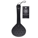 Sportsheets Swift Spanker Czarna packa z perforacją ze skory PU 29 cm