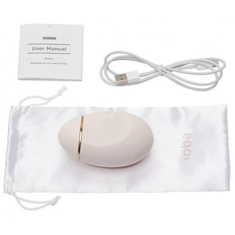 Ioba OhMyC White stymulator punktowy silikonowy, 3 tryby pracy