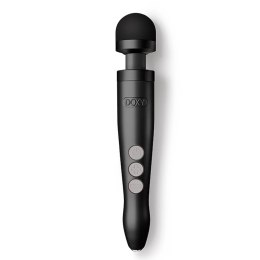 DOXY Die Cast 3R Wand Massager Matte Black - kompaktowy masażer bezprzewodowy