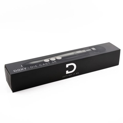 DOXY Die Cast 3R Wand Massager Matte Black - kompaktowy masażer bezprzewodowy DOXY Die Cast 3R Wand Massager Matte Black - kompaktowy masażer bezprzewodowy