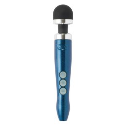 Doxy Die Cast 3R Wand Massager Blue Flame - bezprzewodowy, aluminiowy