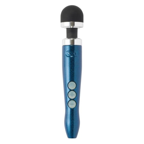 Doxy Die Cast 3R Wand Massager Blue Flame - bezprzewodowy, aluminiowy