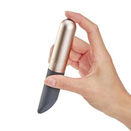 Love Not War Amore Grey mini-wibrator wodoodporny USB 13,5 cm